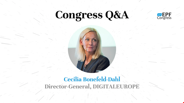 EPF Congress 2021 - Cecilia Bonefeld-Dahl