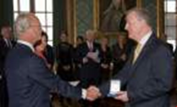 EPF President receives Royal Medal in Sweden